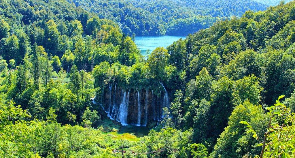 Lake in Croatia