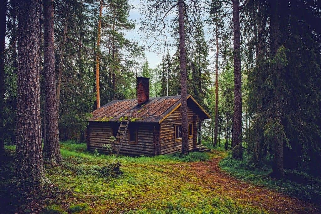 Log cabin in Finland