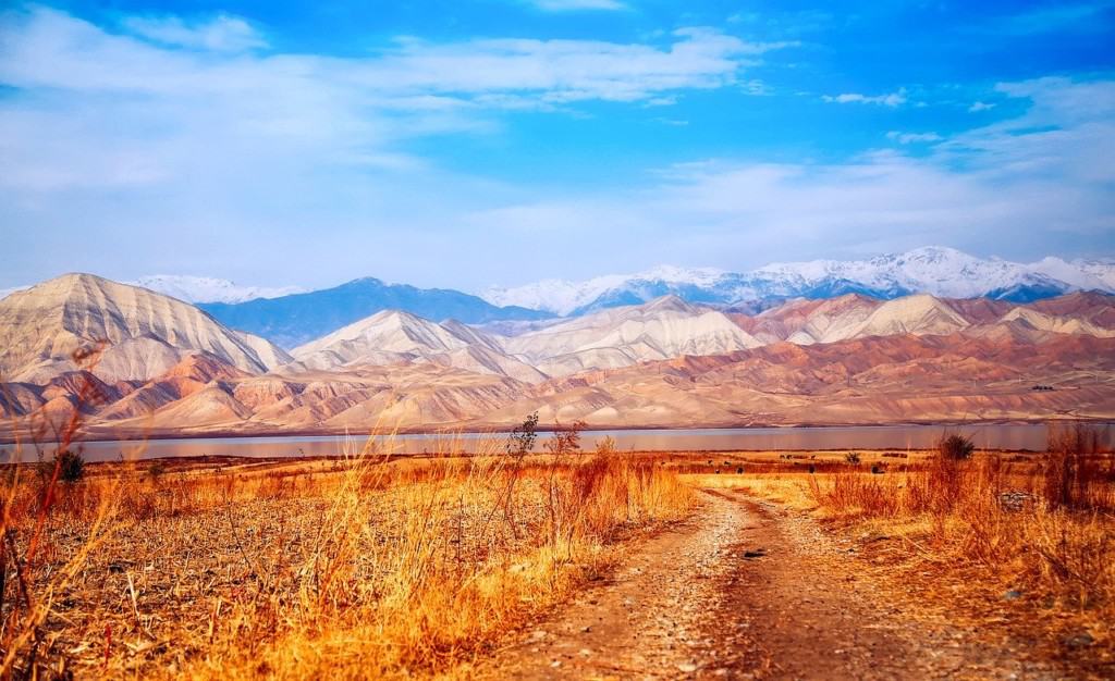 Landscape in Kyrgyzstan