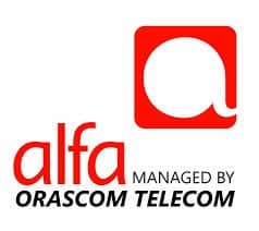 Alfa by Orascom Telecom Logo