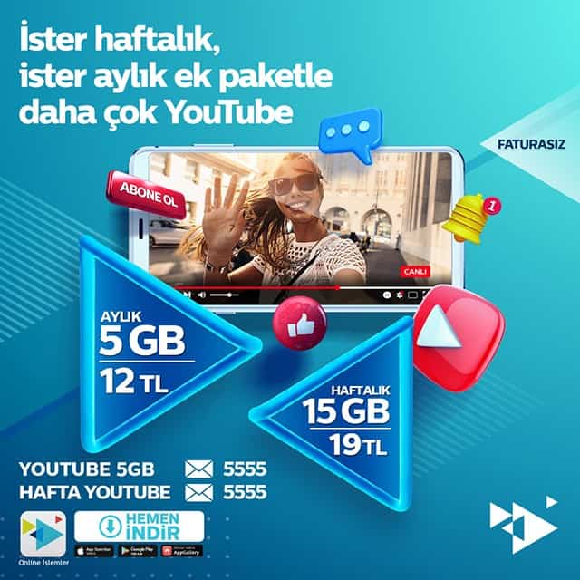 Türk Telekom YouTube Paketleri