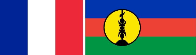 Flag of France and New Caledonia