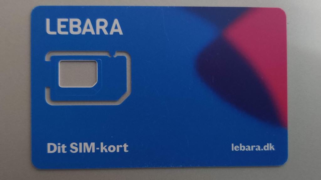 Lebara Denmark SIM Card
