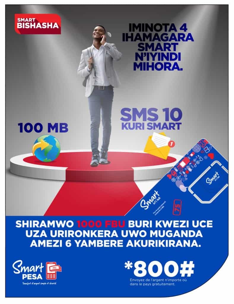 Smart Burundi SIM Card Promo Poster