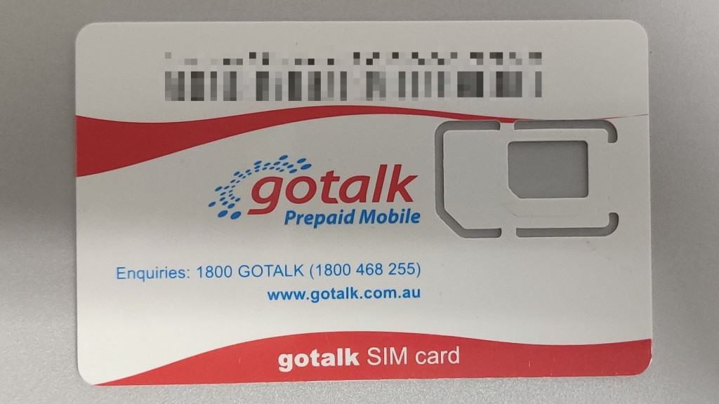 Gotalk SIM Card