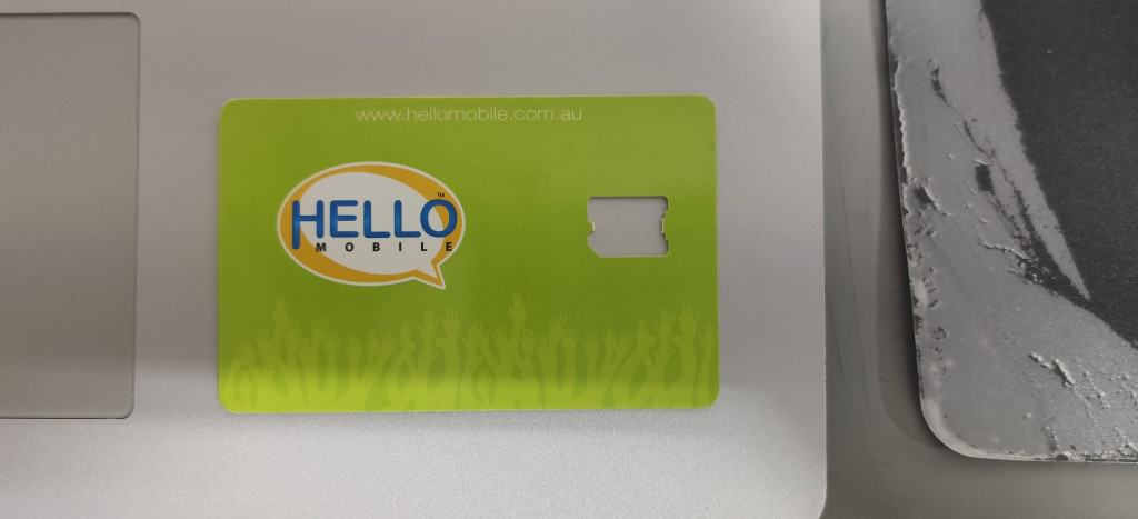 Hello Mobile Nano SIM Card Holder