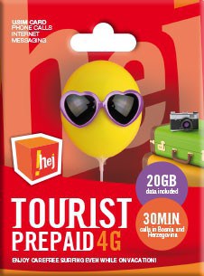 HT Eronet !hej Tourist SIM Card