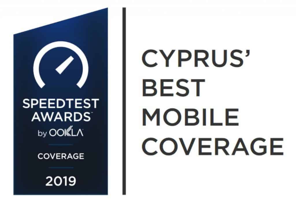 Cyprus Speedtest Awards Best Mobile Coverage 2019