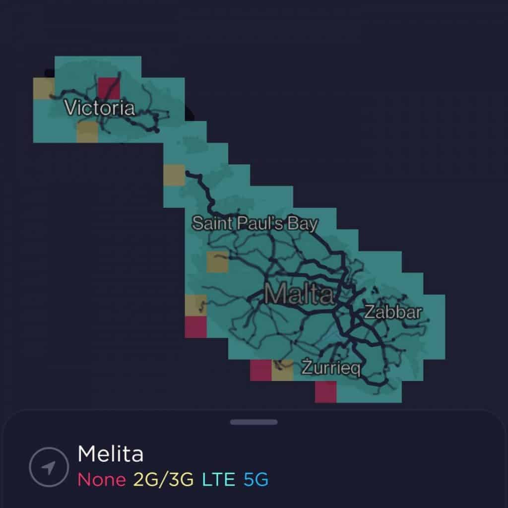 Melita Coverage Map